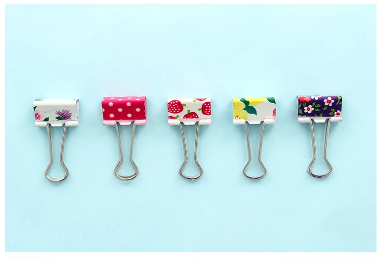 fresh lovely printing binder clips long tail clip bookmarks metal paperclip