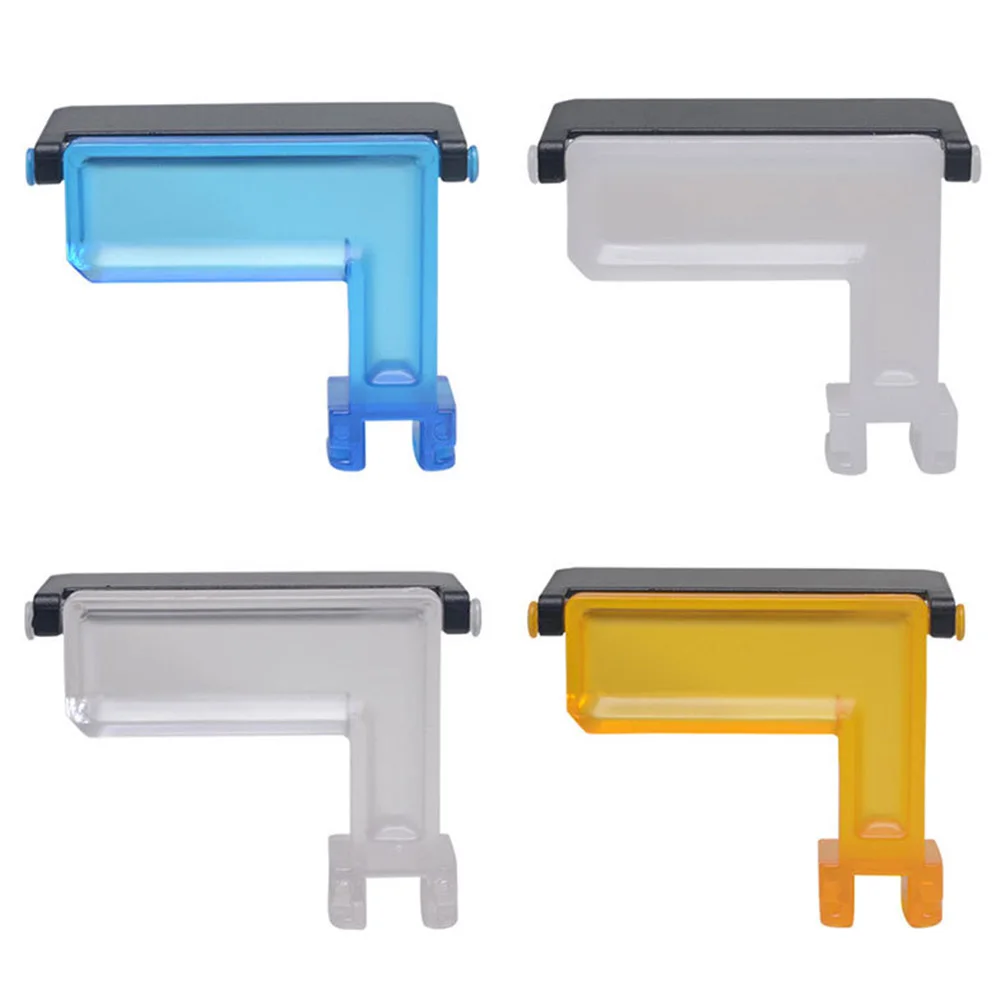 

4Pcs Replacement 4 Color Plastic Reflector Accessories Flash Diffuser Photography Kit Durable Camera For Sony A6000 A6500 A6300