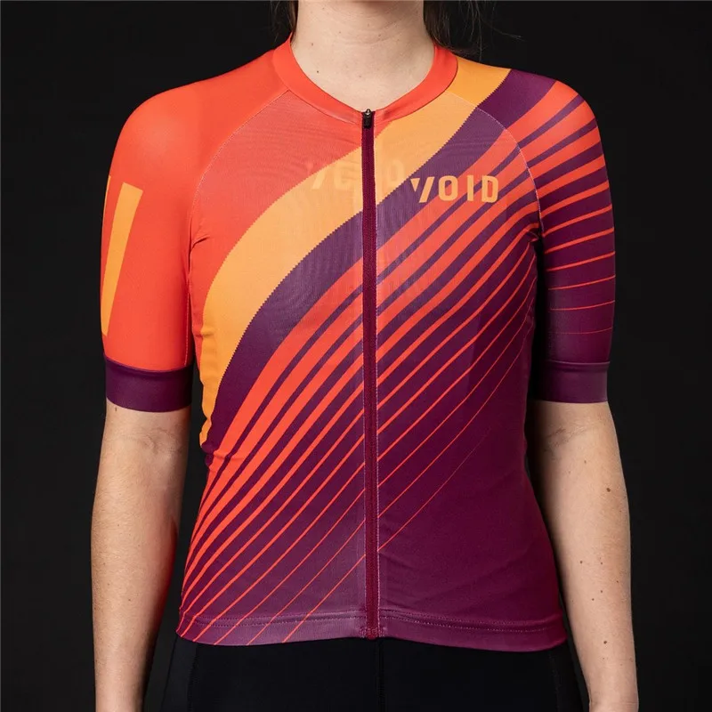 

Pro Cycling Jersey Clothing Women VOID Short Sleeve Quick Dry MTB Bike Cycling Tops Clothes Maillot Ciclismo