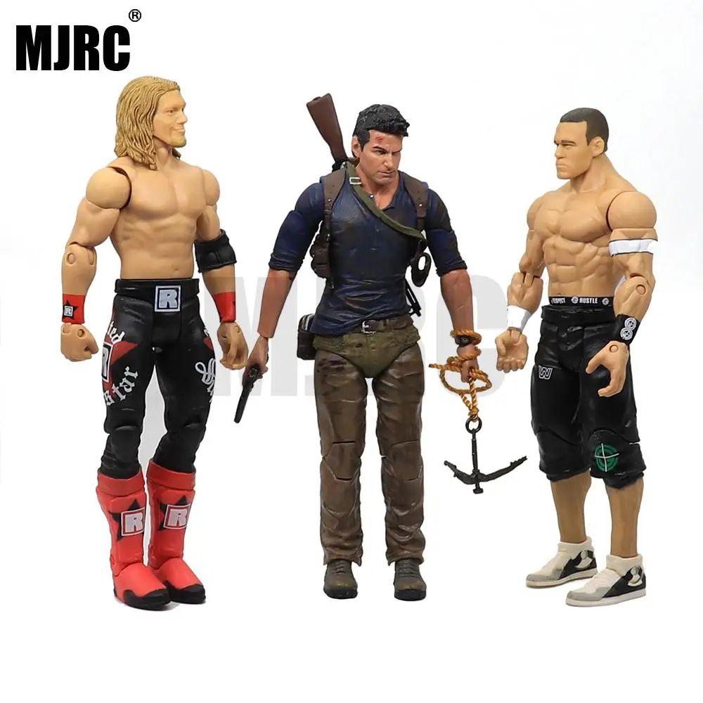 

7 inch RC Car Driver Doll Wrestling Active Joint For 1/10 Rc Crawler Car AXIAl SCX10II 90046 47 TRX4 Bronco CC01 RC4WD D90 D110