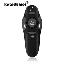 Kebidumei красная лазерная указка ведущая 2,4 ГГц Беспроводная дистанционная красная лазерная указка ручка USB RF пульт PPT Powerpoint презентация