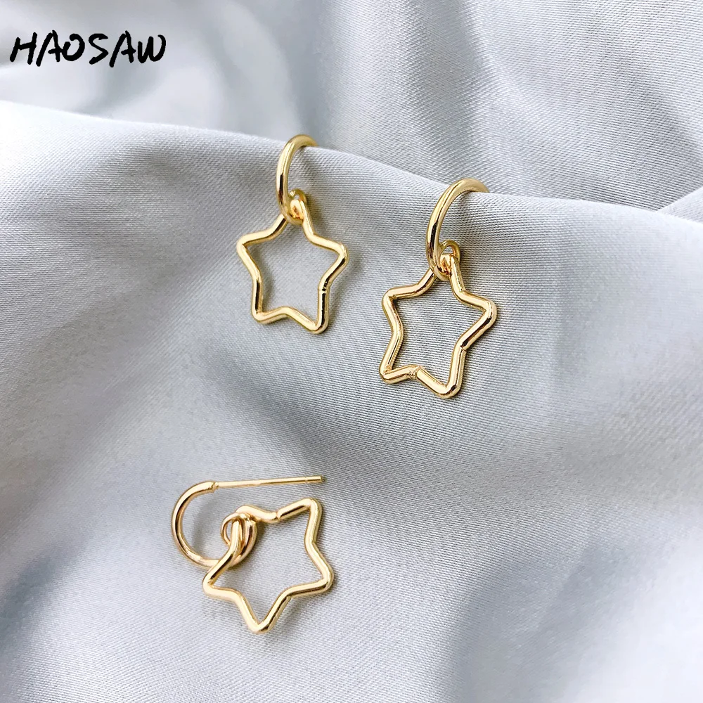 HAOSAW 9*14 мм 4 шт./лот DIY Изготовление ювелирных изделий/звезды/ручная
