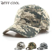DIFF крутая Мужская армейская камуфляжная кепка, бейсболка s, женские кепки для мужчин, бейсболка, Кепка с якорем