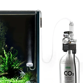 

12V Output Voltage Aquarium CO2 Regulator CO2 Pressure Regulator with Solenoid Bubble Counter & Check Valve for CO2 Diffuser