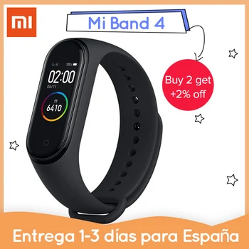 

[PLAZA] 2019 Xiaomi Mi Band 4 Miband 4 Global Xiaomi Smart Bracelet Smart Band Heart Rate Monitor Fitness 50M Waterproof