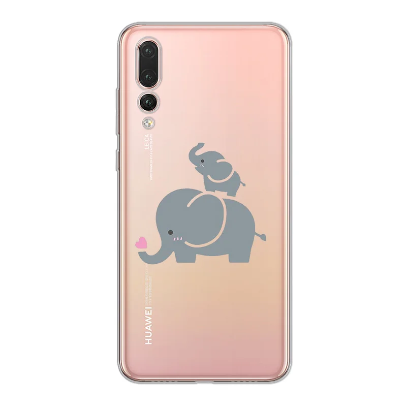 Чехол ciciber с изображением слона для Huawei P20 P10 P9 P8 P30 Lite Pro Plus 2017 P smart 2019 чехлы
