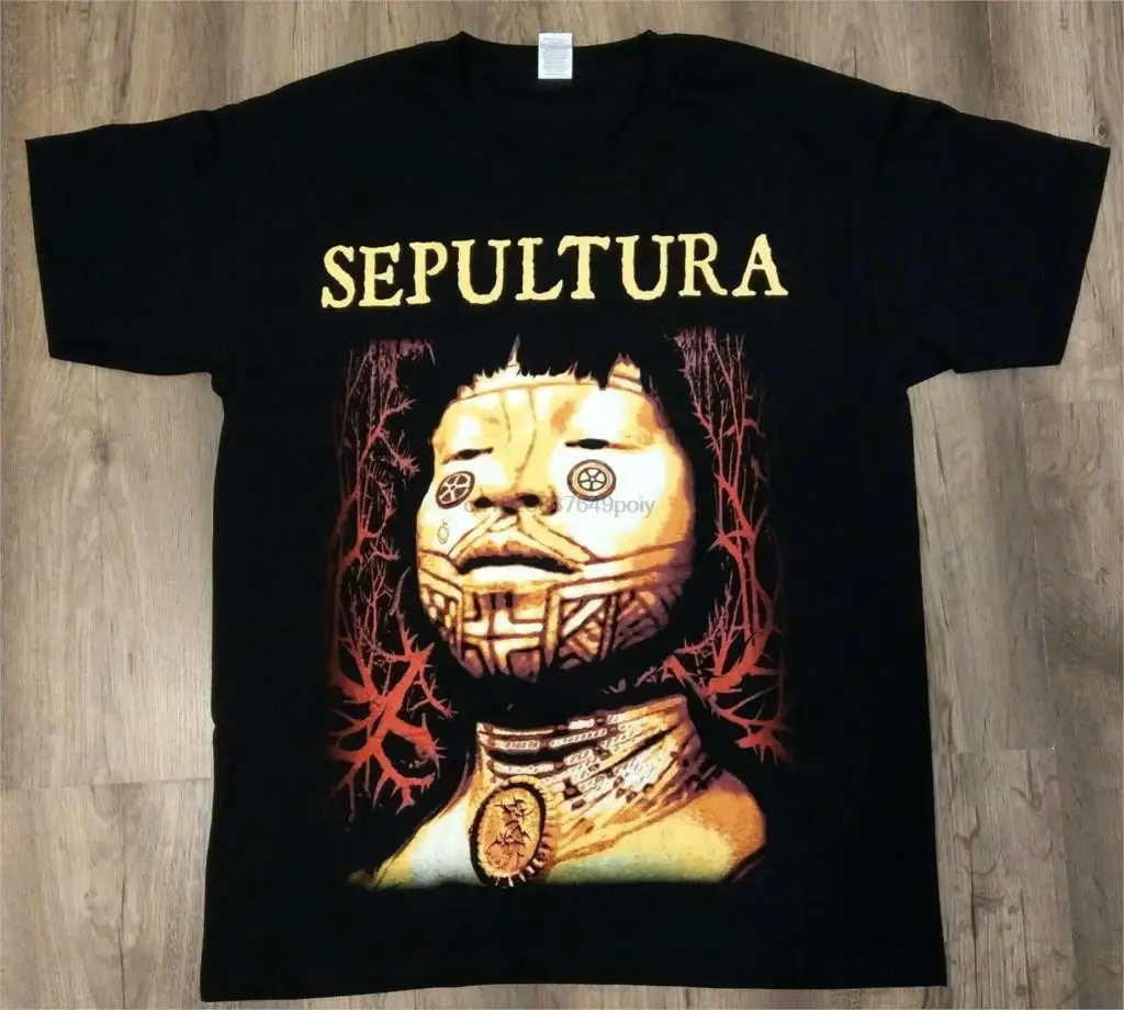 Футболка с корнями SEPULTURA | Мужская одежда