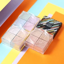 Осветляющая фиксирующая пудра для лица 4 GongGe стойкий консилер для макияжа пудра для макияжа контроль жирности водостойкий порошок