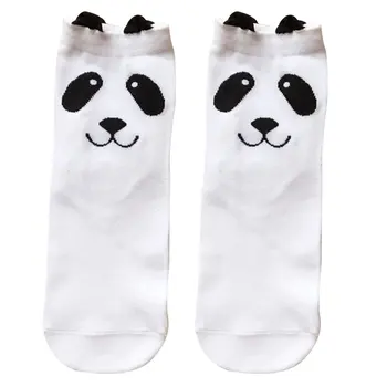 

Cute Unisex 3D Printed Lovely Cartoon Pandas Socks Cotton Ankle-High Spring Autumn Men Women Soft Socks YDJS
