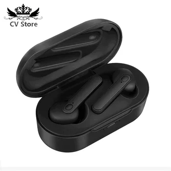 

TWS Bluetooth 5.0 WirelessEarphone HiFi HD Call CVC8.0 Noise Cancelling Earbuds Headset with 2000mAh Power Bank DT-5