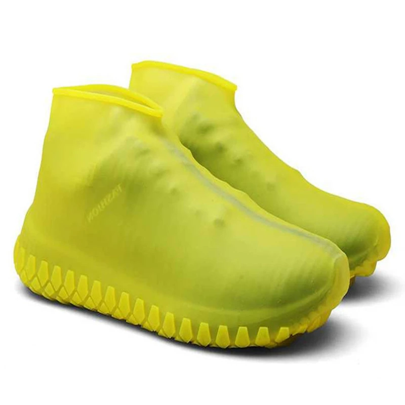 Waterproof Shoe Cover Reusable Silicone Boots Cover Unisex Shoes