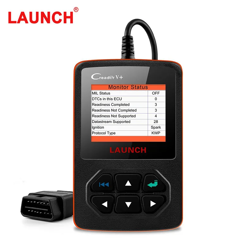 Автомобильный сканер LAUNCH Creader V + OBD2 диагностический прибор для диагностики