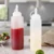 4шт Squeeze Squirt Бутылки Приправы Салат Соус Диспенсер Кетчуп Cruet