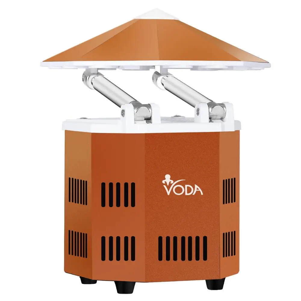 Светодиодный светильник-свеча с тепловым приводом, может регулироваться в помещении и на улице, Защита окружающей среды, энергосберегающая лампа для чтения, энергосберегающая лампа - Испускаемый цвет: Orange