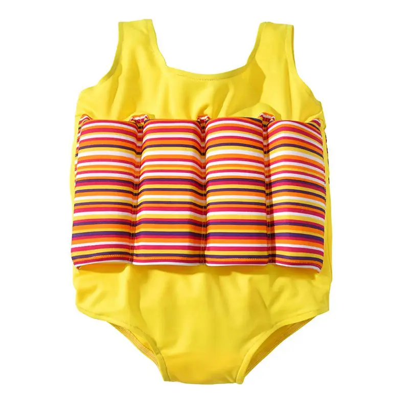 Детский купальник с плавающая пена для девочек и мальчиков, детский нейлоновый эластичный купальник, костюм для бассейна