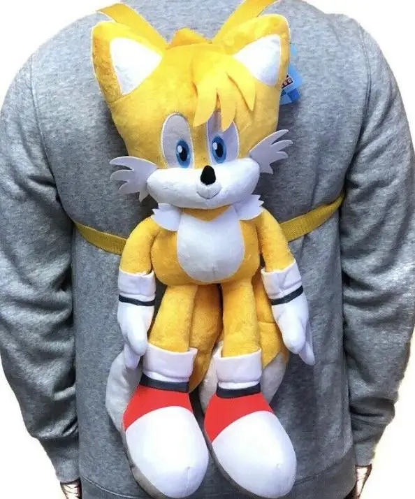 Новинка! Плюшевый Рюкзак для видеоигр Tails the Hedgehog Sega | Игрушки и хобби