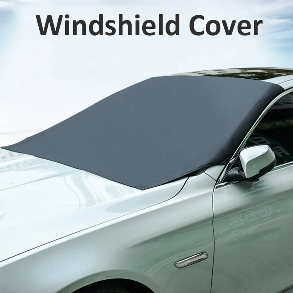 Windshield Sunshade Car Sunshade Windshield Sun Shade Car Snow Shield Car Cover Magnetic Car Front Windscreen Cover Automobile Sunshade Cover Car Windshield Snow Sun Shade Waterproof 210*120cm
