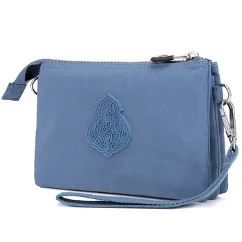 

2020 new lightweight, three-stretch, Oxford cloth, women's purse, waterproof nylon cloth, small bag, mobile phone coin purse