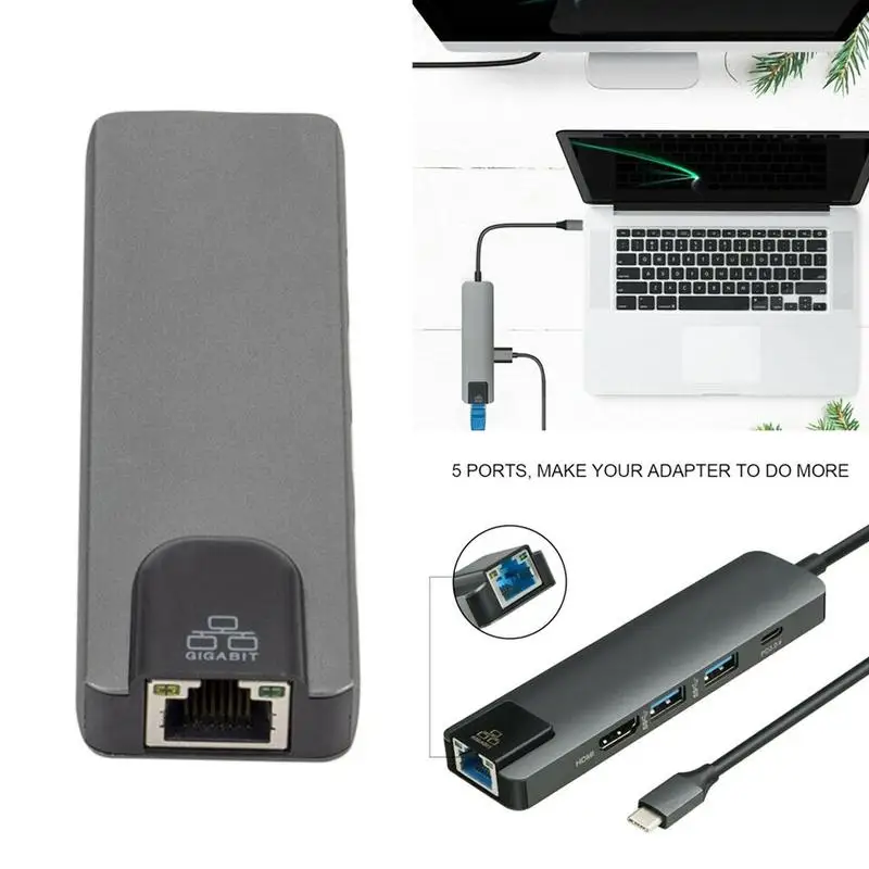 Type-c док-станция usb-c концентратор Macbook к Hdmi Pd Rj453.0hub особенность O4K2