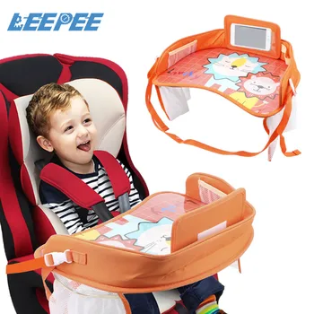 

Car Safety Seat Tray Car Drinks Holders Storage Waterproof Kids Toys Infant Children Drink Table Baby Fence In-car Accessories