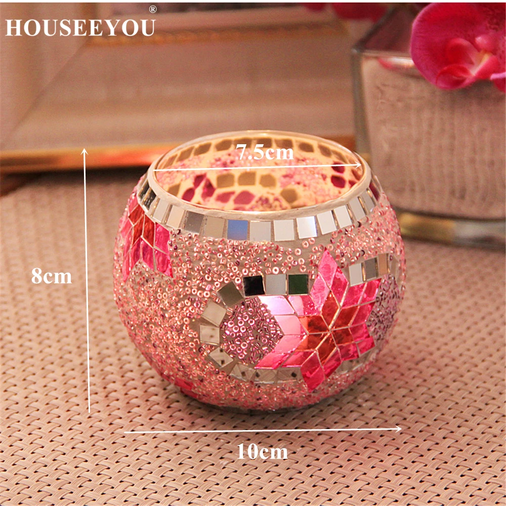 Mosaic candle holder 2_副本