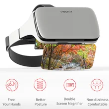 Гарнитура увеличение экрана профессиональные AR 3D очки фильм прочный зритель увеличенный держатель телефона без головокружения игры HD