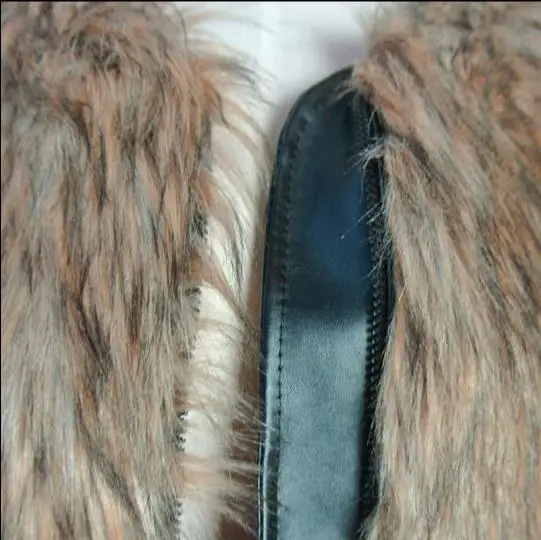 Furry Winter Women's Faux Fur Jacket Artificial Fur Overcoat Furry Coat Femme Plus Size Furry Fake Fur Outwear Z327