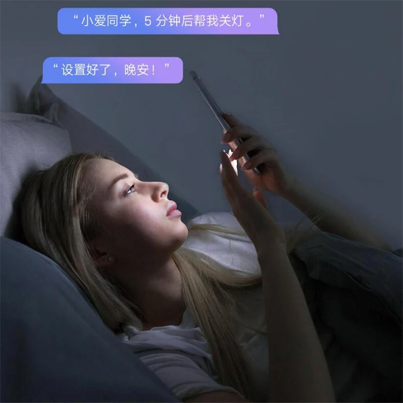 Умная Светодиодная лампа Xiaomi Mijia 5 Вт Bluetooth с сеткой управляемая голосом 2700 6500K