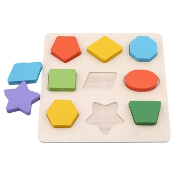 

Square Early Childhood Education Toy Puzzle Intelligence Shape Classification Wooden Toy Shape Classification Geometry Education