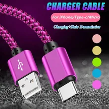 Micro USb кабель 2A Быстрая зарядка нейлоновый кабель для передачи данных для Redmi 4X5 5Plus 5A 6 6A 7 7A Note 4 5 5A 6 Micro usb телефонный кабель