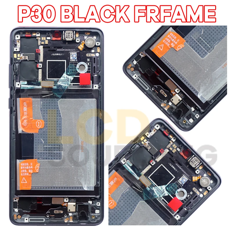 Original LCD For Huawei P30 LCD Display ELE-L29 AL00 Touch Screen Digitizer Assembly For Huawei P30 pro LCD VOG-L29 L09 Replace05