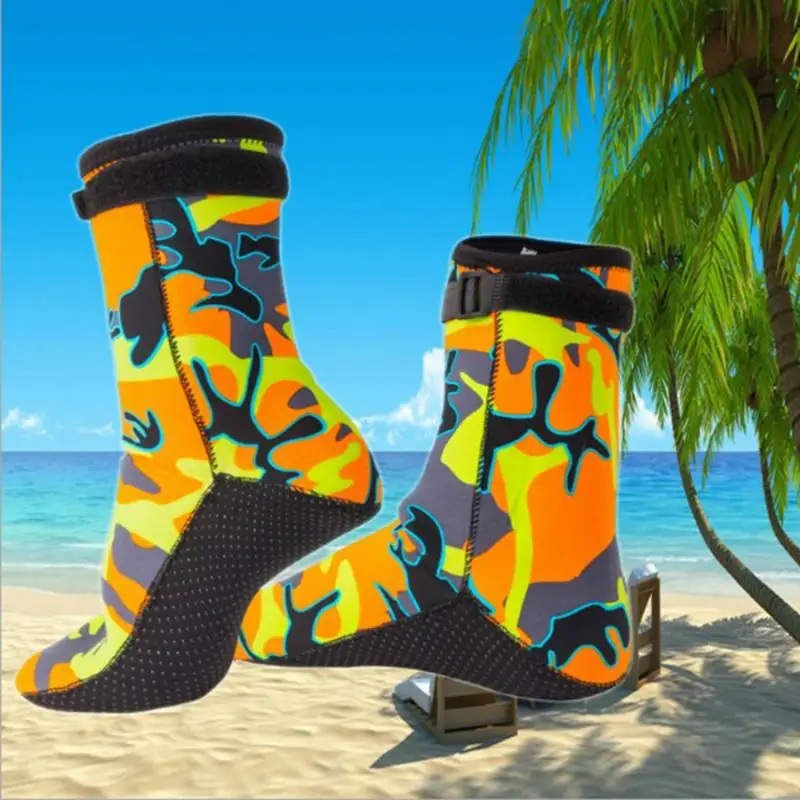 Fin Sock Anti-Slip 3mm Neoprene Aqua Water Shoes Beach Sea Surf Snorkel Surf Wetsuit Diving Socks Boots