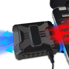 Вакуумный портативный кулер для ноутбука для Тетрадь 13,3 14,1 15,6 дюймовый вентилятор охлаждения USB для ноутбука Регулируемая Скорость