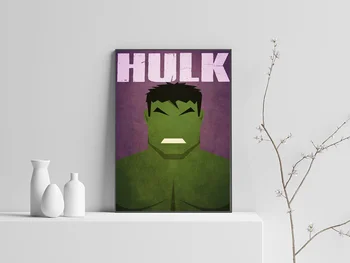 

Hulk movie Poster Canvas Print Home Decor No Frame