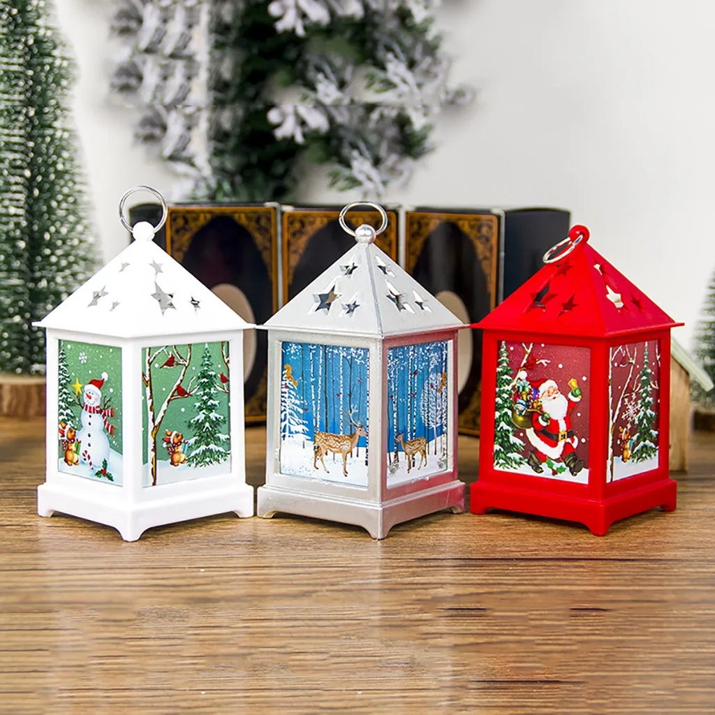 

2019 Christmas Decoration LED Light Hanging Ornaments Craft Home Decor Hanging Pendant navidad decoraciones para el hogar FN65