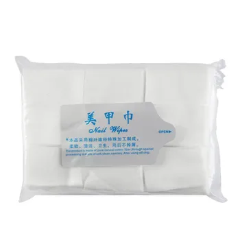 

About 500pcs Gel Nail Polish Remover Pads Manicure Lint Free Napkins Soak Off Nail Wipes Cotton Cleaning Varnish Nail Art Tool