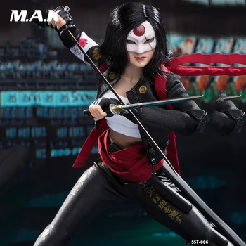 

In Stock Collectible 1/6 SST006 Suicide Squad Lady Samurai Katana 12'' Full Set Female Action Figure Model for Fans Gifts