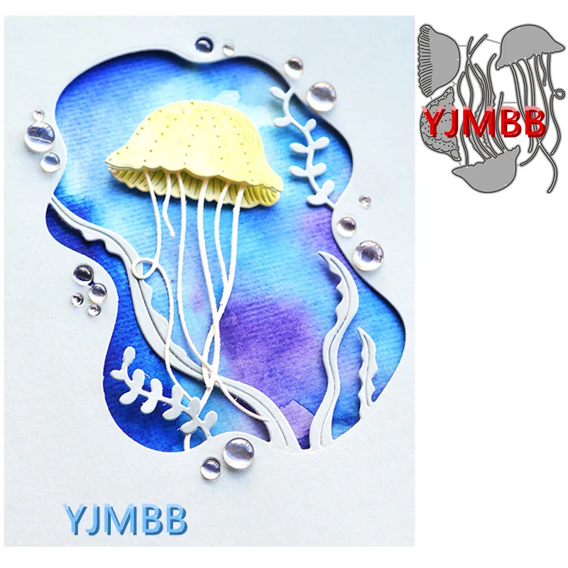 YJMBB 2021 Новинка различные рыбы морской жизни #2 металлические Вырубные штампы для