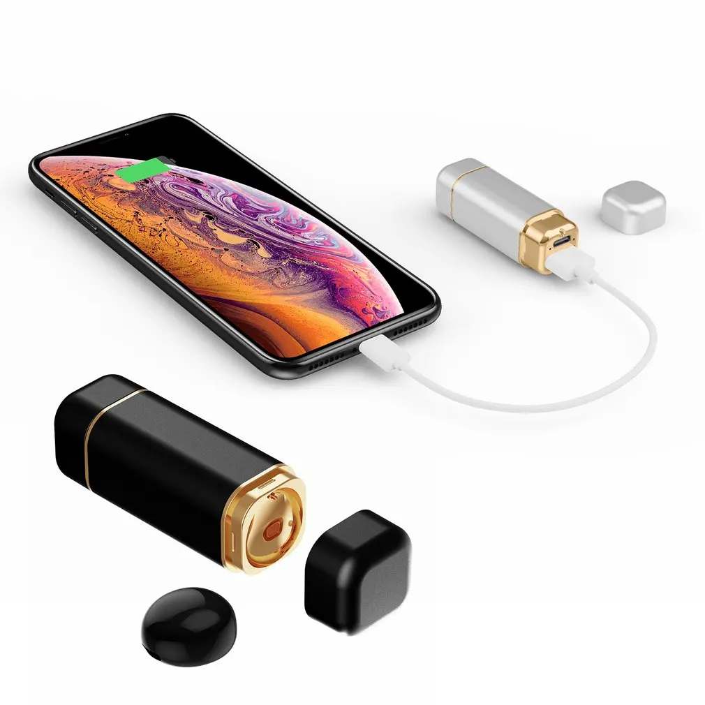 Lipstick Wireless headsets Mini version 4 2 Earphones Charging Warehouse Headphones Long Transmission Distance