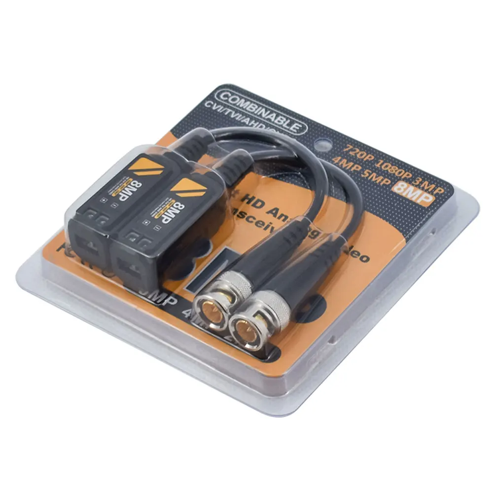 10 pares 8mp bnc cctv coaxial video 04