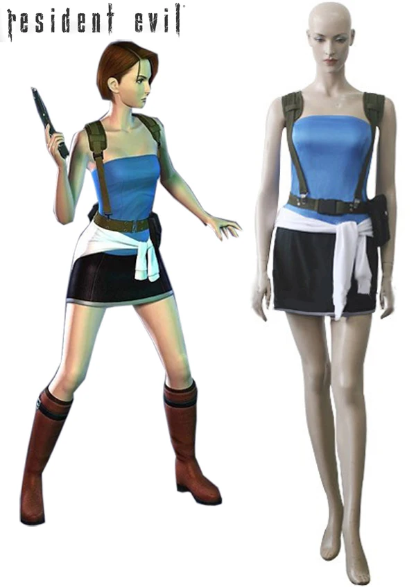 Jill Valentine Resident Evil 3: Remake Cosplay Costume