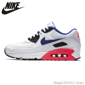 

NIKE AIR MAX 90 ESSENTIAL Breathable Running Shoes For Men Sneakers Trainers 537384-136 Tenis Nike Air Max 90