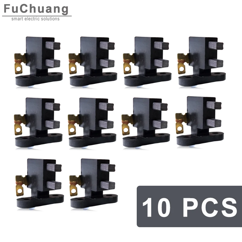 10PCS 168/188F Gasoline Engine Carbon Brush Holder Regulator 2-3KW 5-8KW optional Spare Parts for China GX160 Gasoline Generator gasoline generator parts