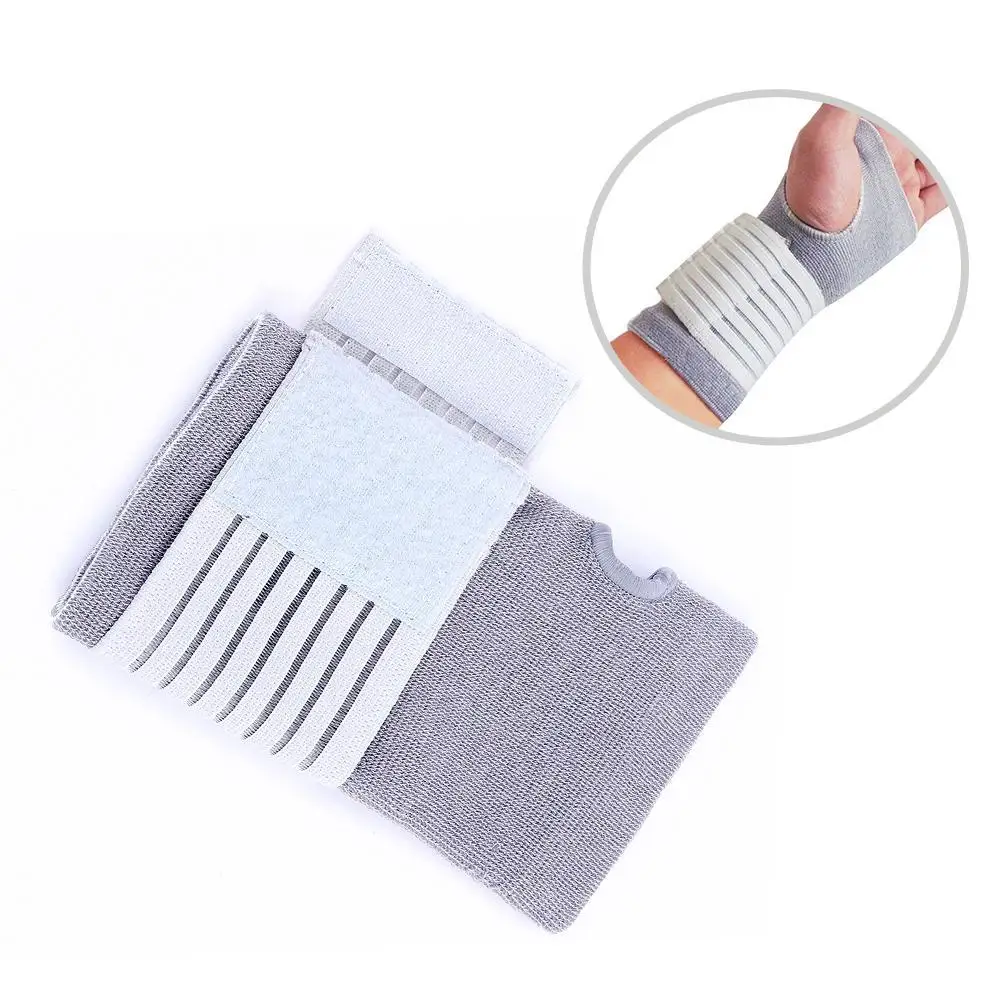 Knitted Wristband Wrist Support Compression Elastic Sports Safety Carpal Tunnel Tennis Wrist Bandage Brace Support Palm Pad 1pc