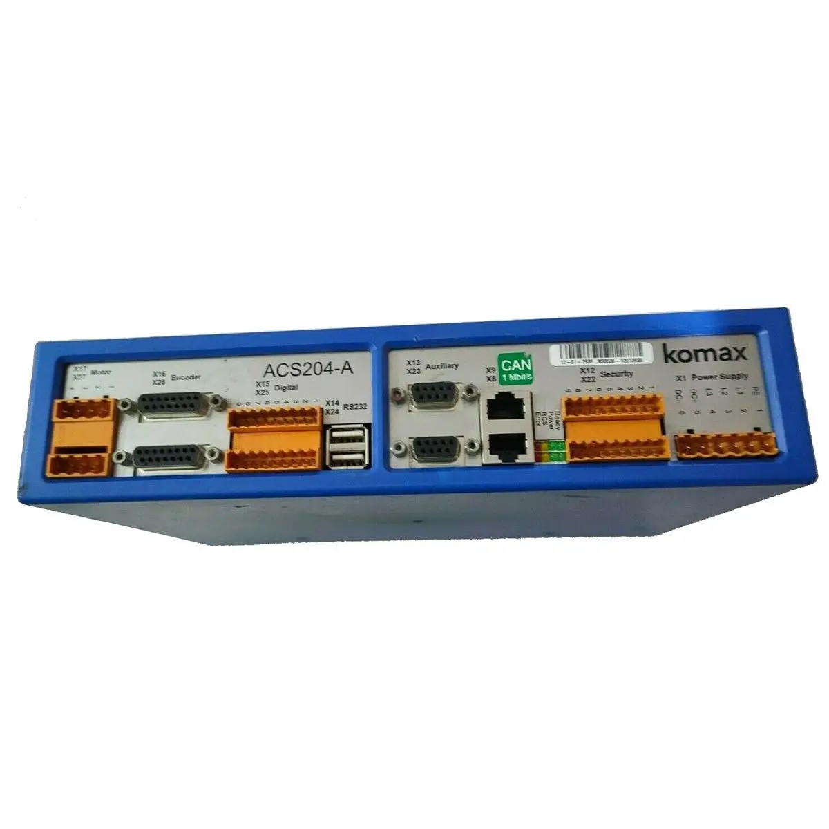 Komax Acs204ak22 Acs204a Controller Used In Good Condition