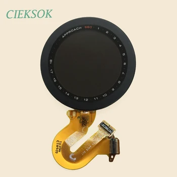 

For Garmin Approach S60 LCD Screen Display with Touch Glass Digitizer Golf Smart Watch Repair Parts