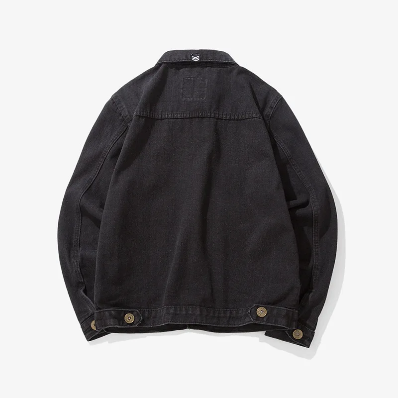 

Hot Selling Large Size Men Jacket Coat Japanese-style Retro Stylish Loose Wear Jacket