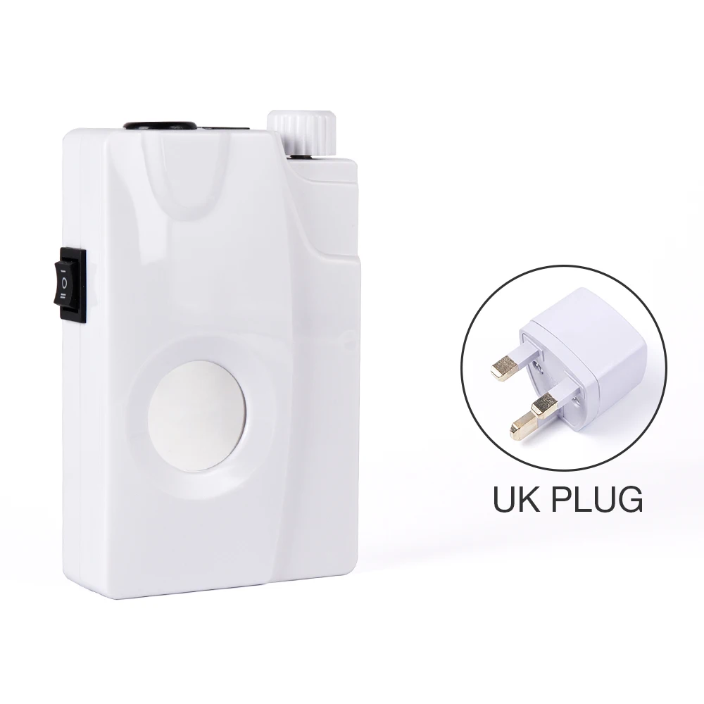 UK PLUG (220-240V) Портативный 20 Вт 30000 об/мин Электрический сверлильный станок для ногтей перезаряжаемый маникюрный педикюрный набор для оборудования для дизайна ногтей сверла для ногтей - Цвет: UK PLUG (220-240V)