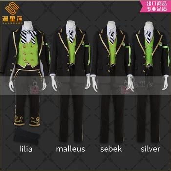 

Twisted Wonderland Lilia Malleus Sebek Silver DIASOMNIA Uniforms Cosplay Costume Free Shipping F