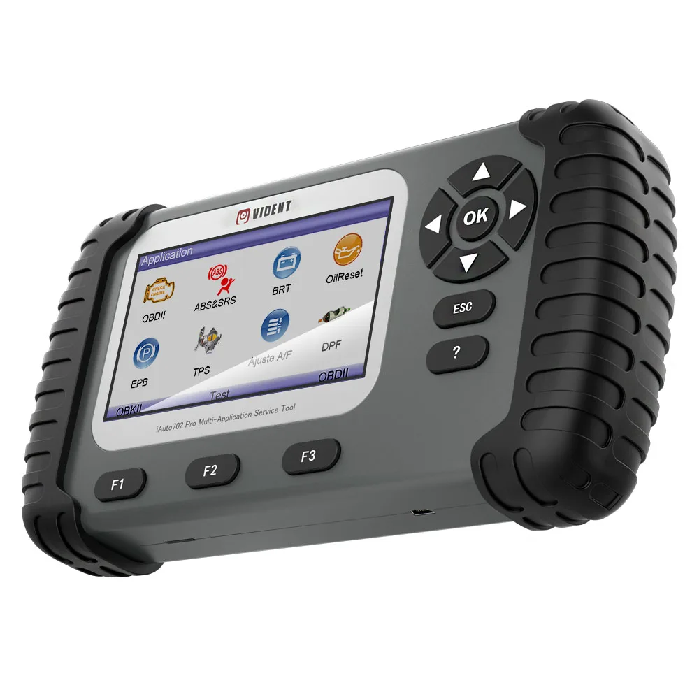 Vident iAuto702 Pro Powerful functions:ABS,SRS Diagnosis,Oil Light Service/Reset,EPB(Electronic Parking Brake)